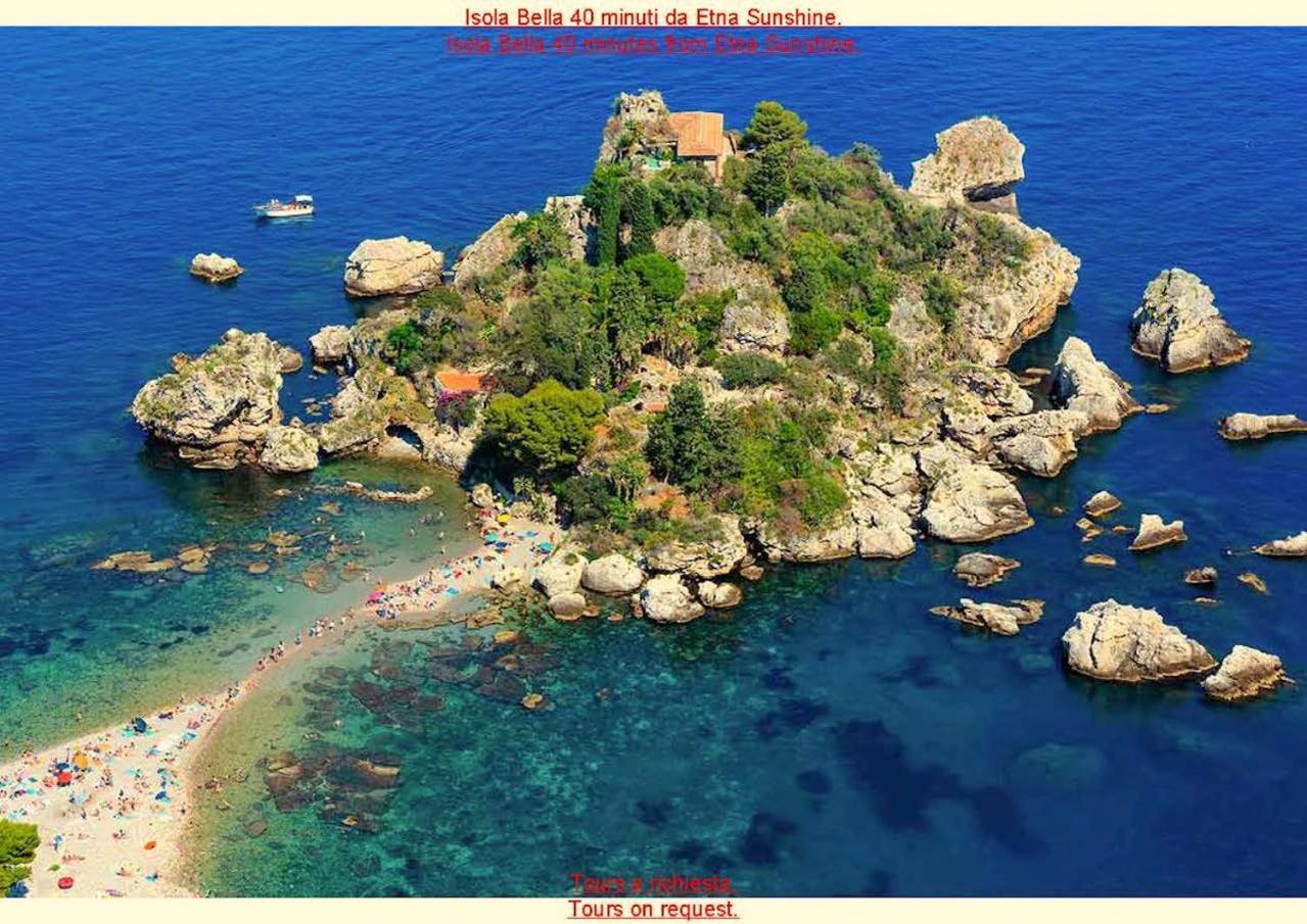 Puntalazzo Etna Sunshine Rent Rooms מראה חיצוני תמונה